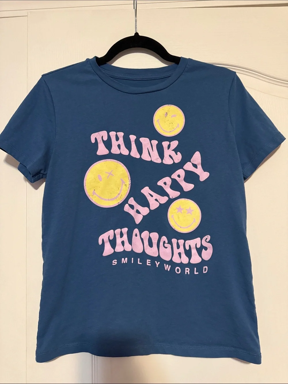 SmileyWorld Think Happy Thoughts Short-Sleeve Tee - Picture 1 of 3